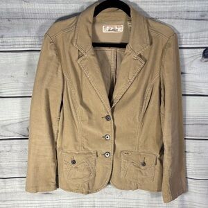Levi Strauss Signature Corduroy Blazer Jacket Coat 70’s 90’s Y2K style Women’s M